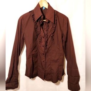Italian Brown Blouse